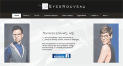 Desktop Screenshot of eyesnouveau.com